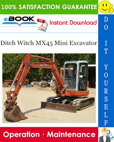 mitsubishi mx 35 mini excavator owners manual|mitsubishi mx45 parts manual.